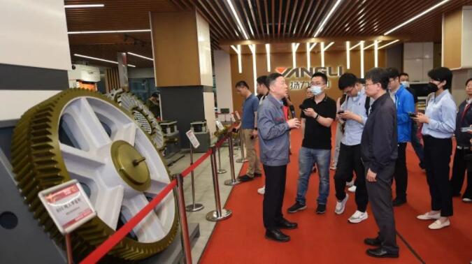 高質(zhì)量發(fā)展調(diào)研行”采訪團(tuán)走進(jìn)揚力，央媒省媒共同聚焦！